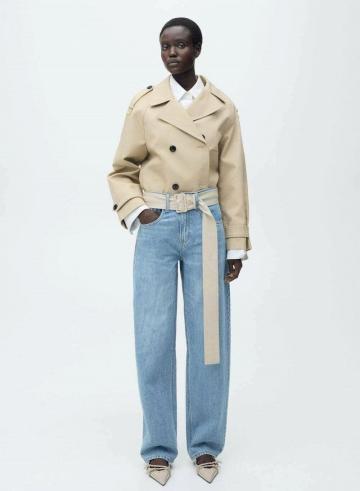 Прямые джинсы