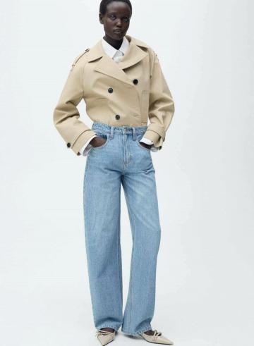 Прямые джинсы