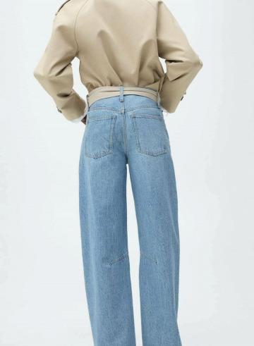 Прямые джинсы