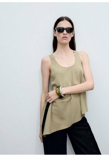 Длинный топ