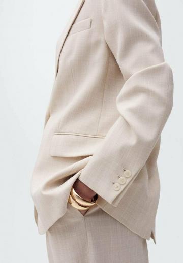 Длинный блейзер