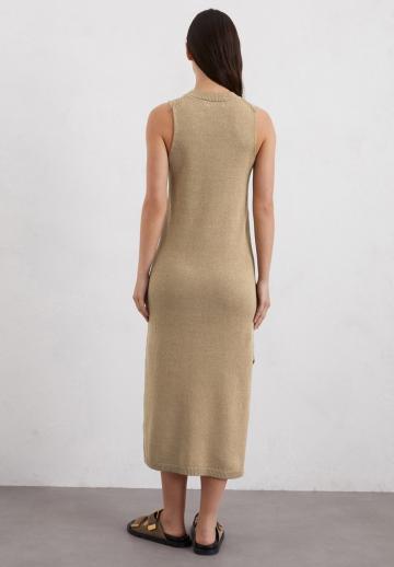 Вязаное платье