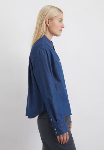 Джинсовая блузка
