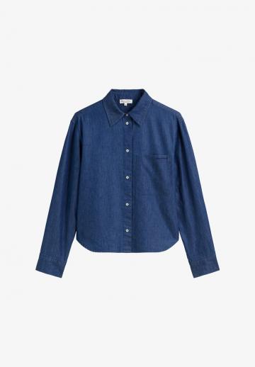 Джинсовая блузка