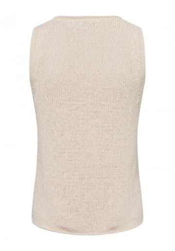 Пуловер без рукавов