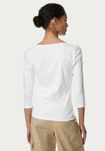 Майка с рукавом три четверти