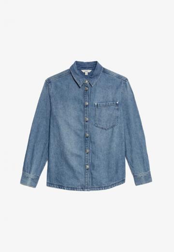 Джинсовая блузка