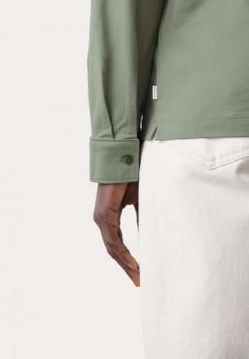 Поло с длинным рукавом