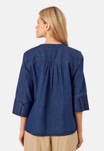 Джинсовая блузка