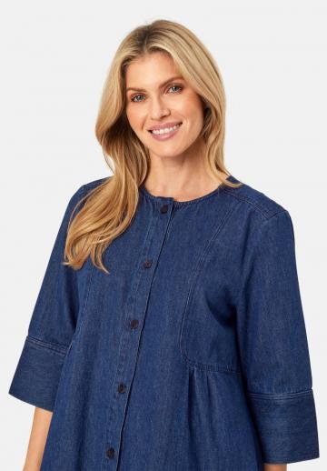 Джинсовая блузка