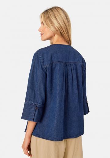 Джинсовая блузка