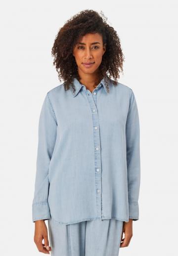 Джинсовая блузка