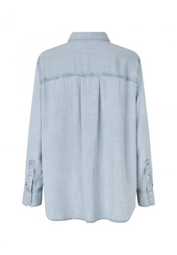 Джинсовая блузка