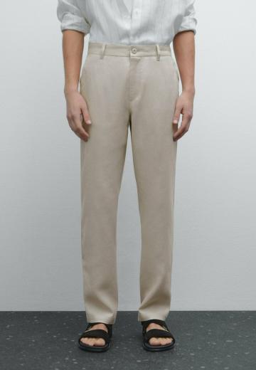 Льняные брюки