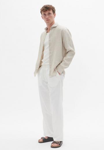 Льняные брюки