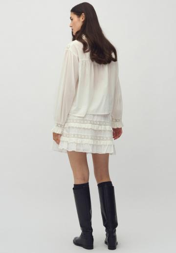 Юбка с воланами