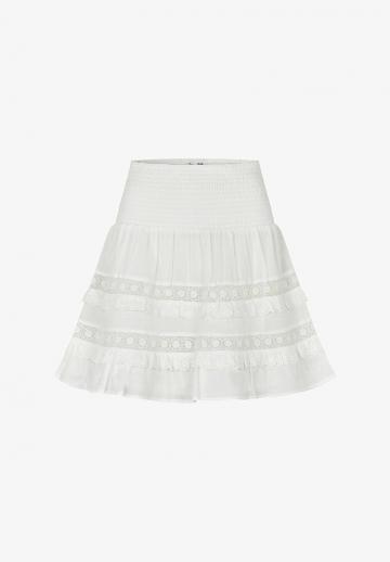 Юбка с воланами