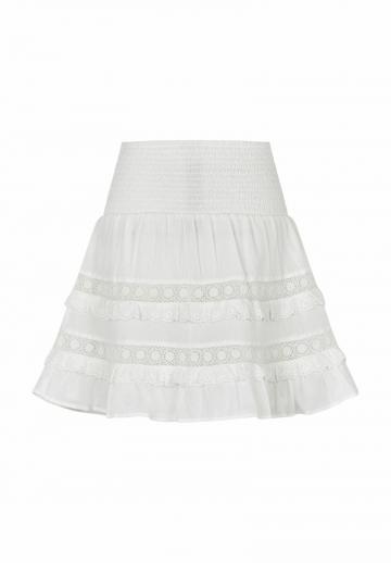 Юбка с воланами