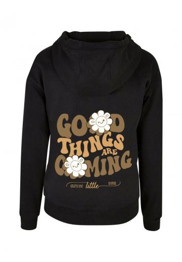 Пуловер с капюшоном