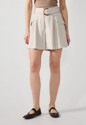 Юбка с накладными карманами