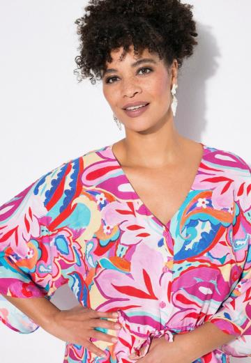 Длинная блузка