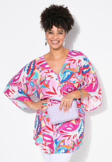 Длинная блузка