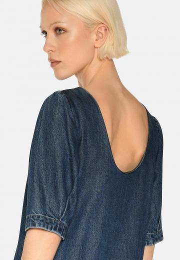 Джинсовое платье