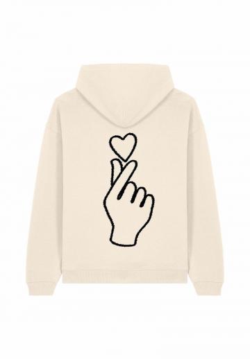 Пуловер с капюшоном