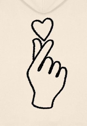 Пуловер с капюшоном