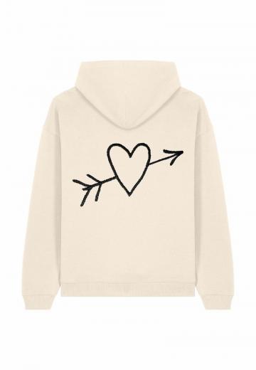 Пуловер с капюшоном