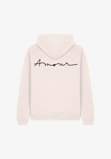 Пуловер с капюшоном