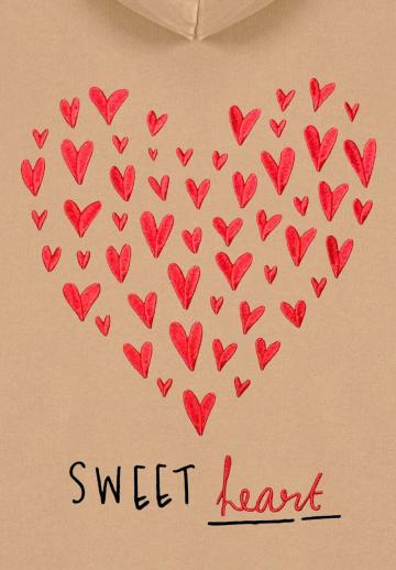 Пуловер с капюшоном