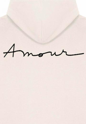 Пуловер с капюшоном