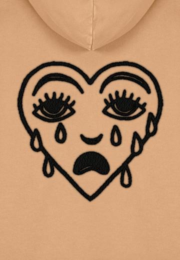 Пуловер с капюшоном