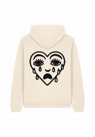 Пуловер с капюшоном