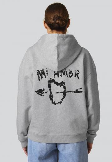 Пуловер с капюшоном