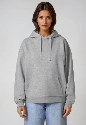 Пуловер с капюшоном