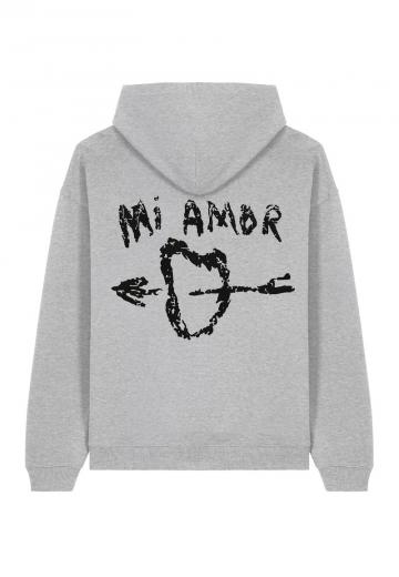 Пуловер с капюшоном