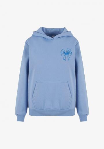 Пуловер с капюшоном