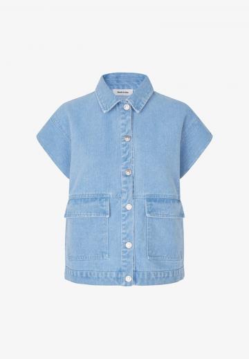 Джинсовая блузка