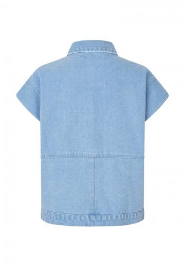 Джинсовая блузка