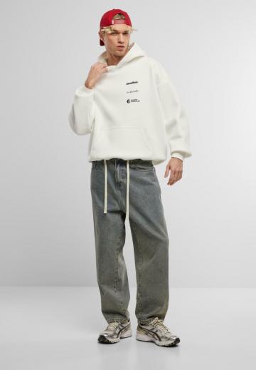 Пуловер с капюшоном