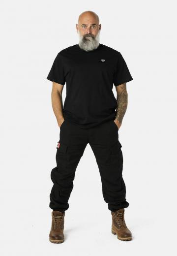 Брюки с накладными карманами