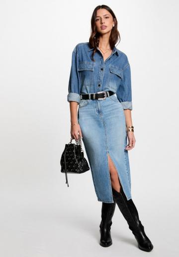 Джинсовая юбка