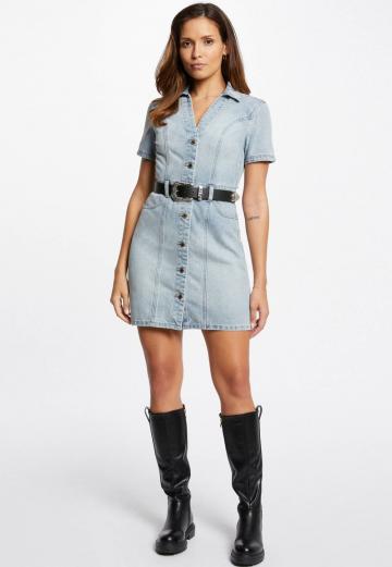 Джинсовое платье