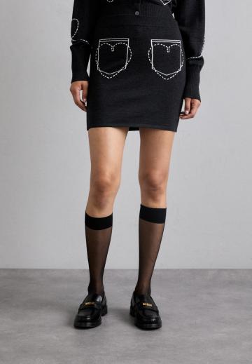 Вязаная юбка