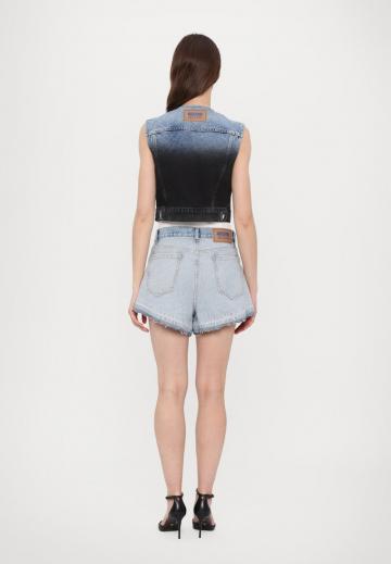 Джинсовая жилетка