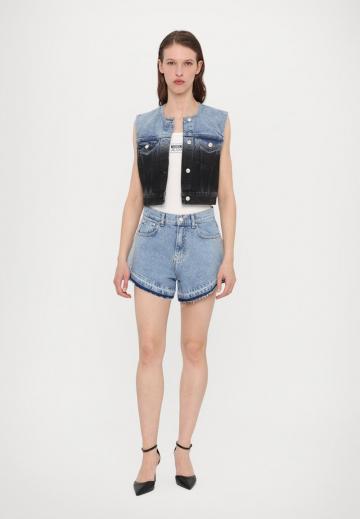 Джинсовая жилетка