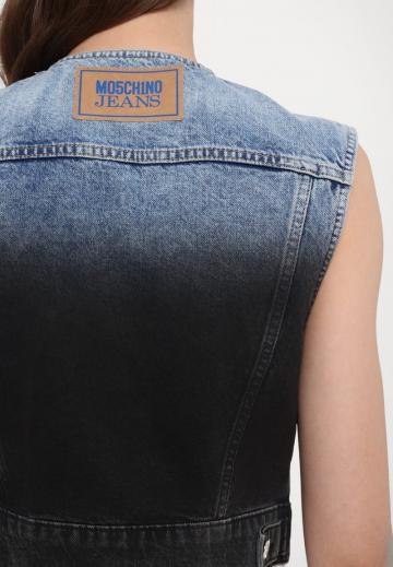 Джинсовая жилетка