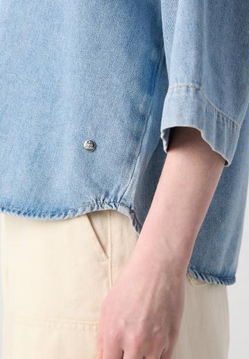 Джинсовая блузка